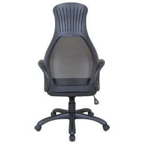 Кресло Brabix Premium Genesis EX-517 (пластик черный, ткань/экокожа/сетка черная)   531574 в Магадане - предосмотр 4