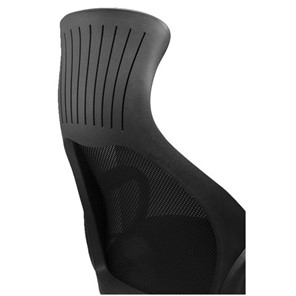 Кресло Brabix Premium Genesis EX-517 (пластик черный, ткань/экокожа/сетка черная)   531574 в Магадане - предосмотр 5
