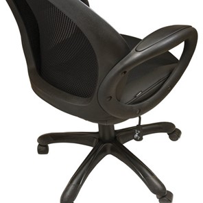 Кресло Brabix Premium Genesis EX-517 (пластик черный, ткань/экокожа/сетка черная)   531574 в Магадане - предосмотр 6
