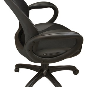 Кресло Brabix Premium Genesis EX-517 (пластик черный, ткань/экокожа/сетка черная)   531574 в Магадане - предосмотр 7