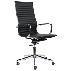 Офисное кресло BRABIX PREMIUM "Intense EX-531", экокожа, хром, черное, 532540 в Магадане