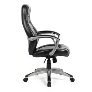 Офисное кресло BRABIX PREMIUM "Turbo EX-569", экокожа, спортивный дизайн, черное, 531014 в Магадане - предосмотр 2