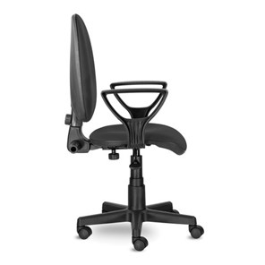 Офисное кресло Brabix Prestige Ergo MG-311 (регулируемая эргономичная спинка, ткань, серое) 531874 в Магадане - предосмотр 2