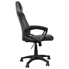 Офисное кресло Brabix Rider Plus EX-544 КОМФОРТ (экокожа, черное/серое) 531582 в Магадане - предосмотр 3