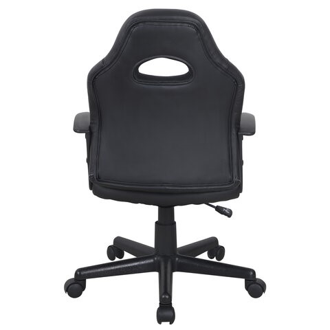 Офисное кресло BRABIX "Spark GM-201", экокожа, черное/серое, 532504 в Магадане - изображение 3