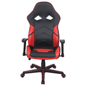 Офисное кресло BRABIX "Storm GM-006", регулируемые подлокотники, экокожа, черное/красное, 532500 в Магадане - предосмотр 5