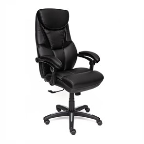 Кресло офисное CAMBRIDGE кож/зам/ткань, черный/черный , 36-6/11 арт.12756 в Магадане - предосмотр