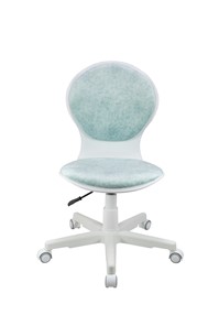 Офисное кресло Chair 1139 FW PL White, Голубой в Магадане - предосмотр 1
