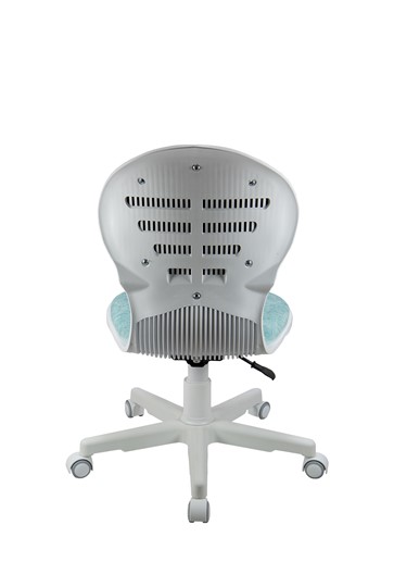Офисное кресло Chair 1139 FW PL White, Голубой в Магадане - изображение 4