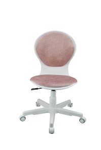 Компьютерное кресло Chair 1139 FW PL White, Розовый в Магадане - предосмотр 1