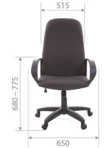 Офисное кресло CHAIRMAN 279 JP15-2, цвет черный в Магадане - предосмотр 4