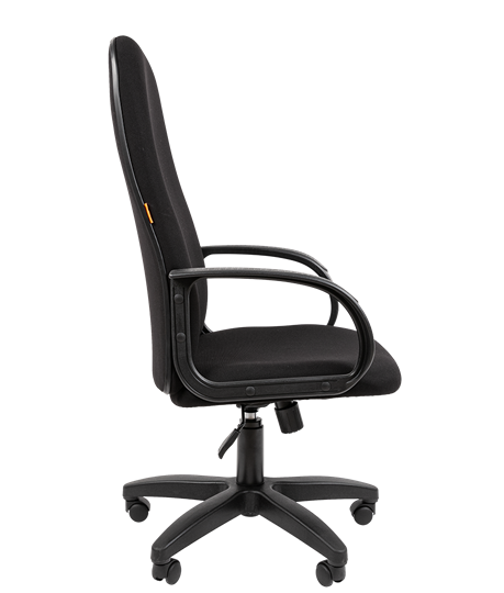 Кресло компьютерное CHAIRMAN 279T, ткань Т-08 черный в Магадане - изображение 2