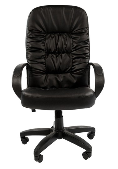 Офисное кресло CHAIRMAN 416, экокожа, цвет черный в Магадане - изображение 4