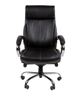 Кресло компьютерное CHAIRMAN 423 Экокожа черная в Магадане - предосмотр 1