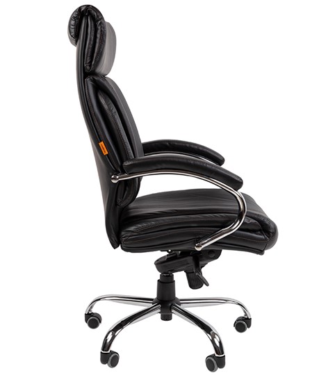 Кресло офисное CHAIRMAN 423 Экокожа коричневая в Магадане - изображение 2