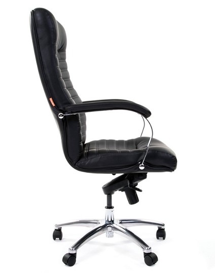 Кресло офисное CHAIRMAN 480 экожа черная в Магадане - изображение 2