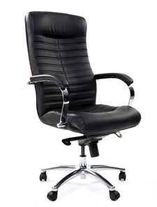 Кресло офисное CHAIRMAN 480 экожа черная в Магадане