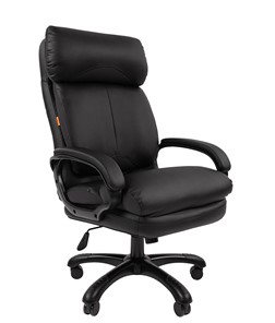 Офисное кресло CHAIRMAN 505 Экокожа черная в Магадане - предосмотр