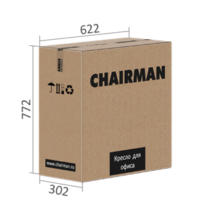 Кресло CHAIRMAN 571 с подставкой для ног , сетчатый акрил / полиэстер черный/красный в Магадане - предосмотр 8