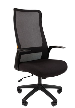 Кресло компьютерное CHAIRMAN 573, черное в Магадане - изображение