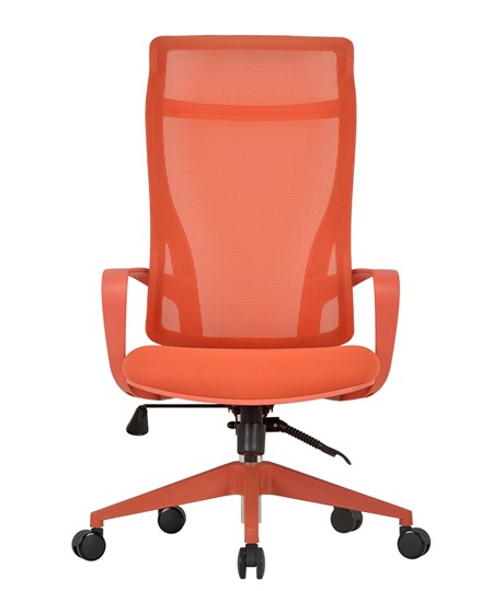 Офисное кресло CHAIRMAN 577, Сетчатый акрил красный / Полиэстер красный в Магадане - изображение 2