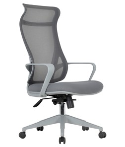 Кресло компьютерное CHAIRMAN 577, сетчатый акрил серый / полиэстер серый в Магадане - предосмотр