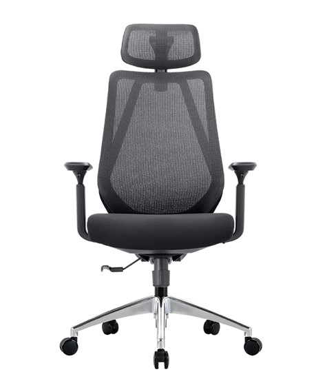 Офисное кресло CHAIRMAN 580 Сетчатый акрил серый / Полиэстер черный в Магадане - изображение 3