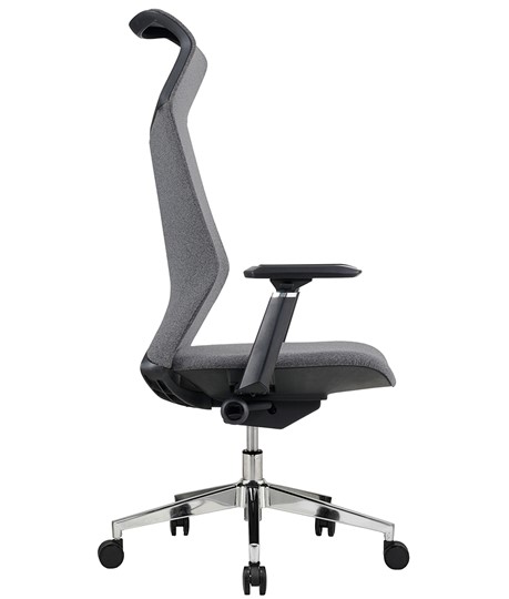 Офисное кресло CHAIRMAN 583 ткань светло-серая в Магадане - изображение 2