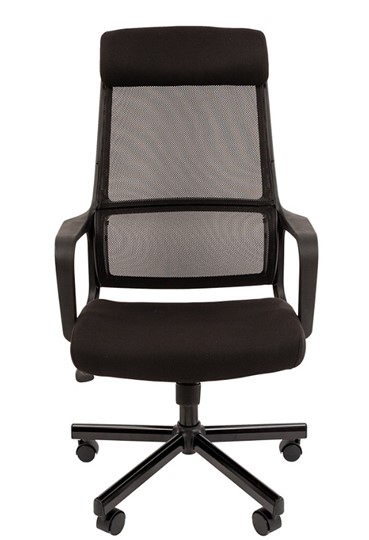 Кресло компьютерное CHAIRMAN 590, черное в Магадане - изображение 1