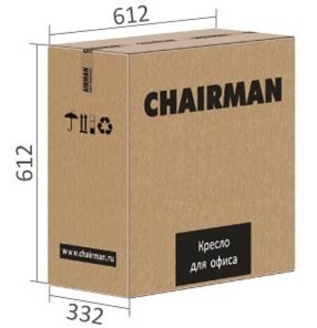 Кресло CHAIRMAN 661 Ткань стандарт 15-21 черная в Магадане - предосмотр 5