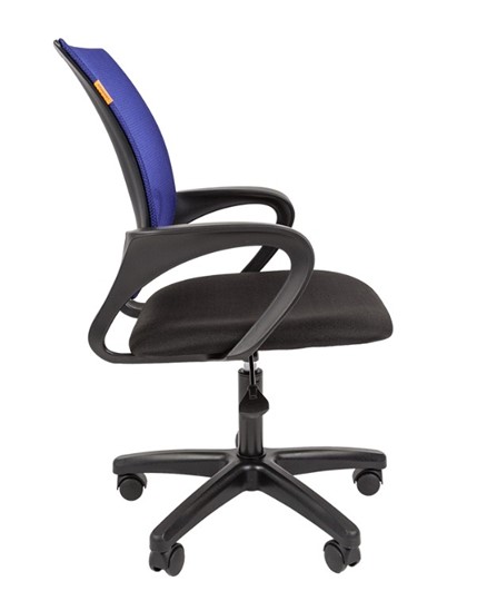 Офисное кресло CHAIRMAN 696 black LT, синий в Магадане - изображение 2