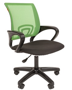 Офисное кресло CHAIRMAN 696 black LT, зеленое в Магадане