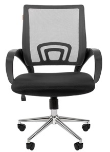 Офисное кресло CHAIRMAN 696 CHROME Сетка TW-04 (серый) в Магадане - предосмотр 1
