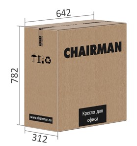Компьютерное кресло CHAIRMAN 727 ткань ст., цвет черный в Магадане - предосмотр 7