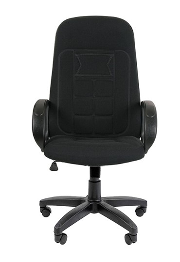 Компьютерное кресло CHAIRMAN 727 ткань ст., цвет черный в Магадане - изображение 2
