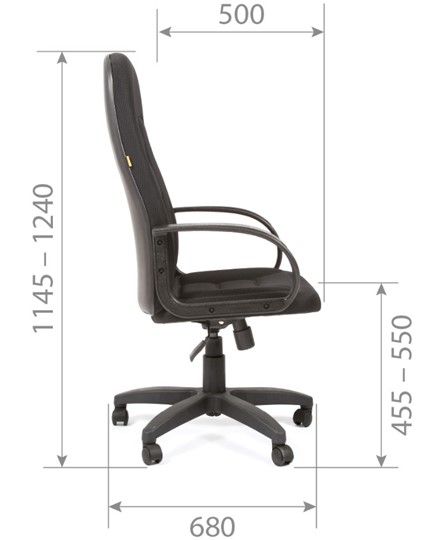 Кресло CHAIRMAN 727 TW 12, цвет серый в Магадане - изображение 5