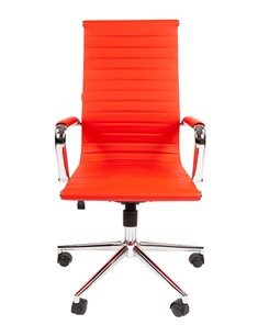 Кресло компьютерное CHAIRMAN 755, красное в Магадане - предосмотр 1