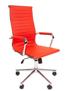 Кресло компьютерное CHAIRMAN 755, красное в Магадане - предосмотр