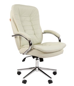 Компьютерное кресло CHAIRMAN 795 экокожа, цвет белый в Магадане - предосмотр