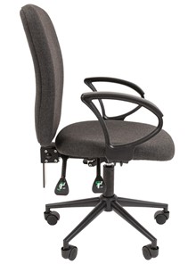 Компьютерное кресло CHAIRMAN 9801 BLACK, серое в Магадане - предосмотр 5