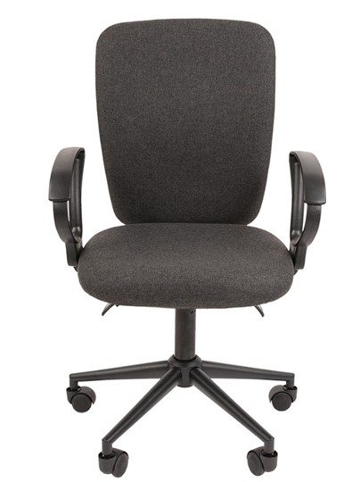 Компьютерное кресло CHAIRMAN 9801 BLACK, серое в Магадане - изображение 4