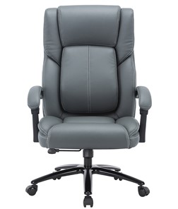 Офисное кресло CHAIRMAN CH415 эко кожа серая в Магадане - предосмотр 1