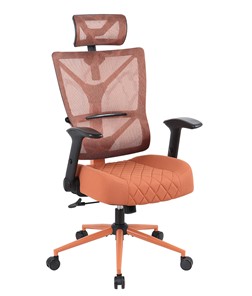 Офисное кресло CHAIRMAN CH566 сетчатый акрил оранжевый / полиэстер оранжевый в Магадане - предосмотр