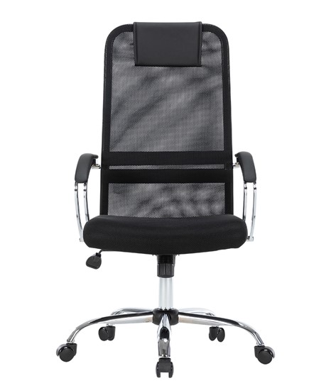 Кресло офисное CHAIRMAN CH612 Сетчатый акрил / Ткань стандарт / Экокожа, черный в Магадане - изображение 1