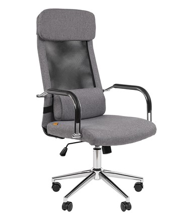 Кресло офисное CHAIRMAN CH620 светло-серый в Магадане - изображение