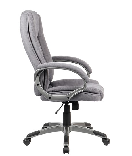 Кресло CHAIRMAN CH667 велюр серый в Магадане - изображение 2