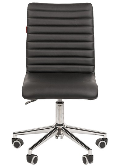 Офисное кресло CHAIRMAN 020, черное экокожа в Магадане - изображение 4
