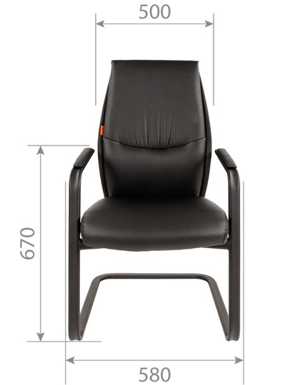 Кресло компьютерное CHAIRMAN VISTA V BLACK в Магадане - изображение 3