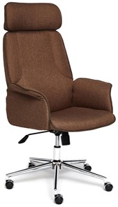 Офисное кресло CHARM ткань, коричневый/коричневый , F25/ЗМ7-147 арт.13340 в Магадане