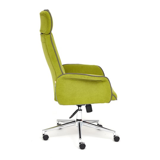 Кресло компьютерное CHARM флок, олива, 23 арт.13913 в Магадане - изображение 2